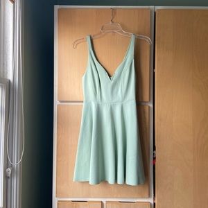UO green dress